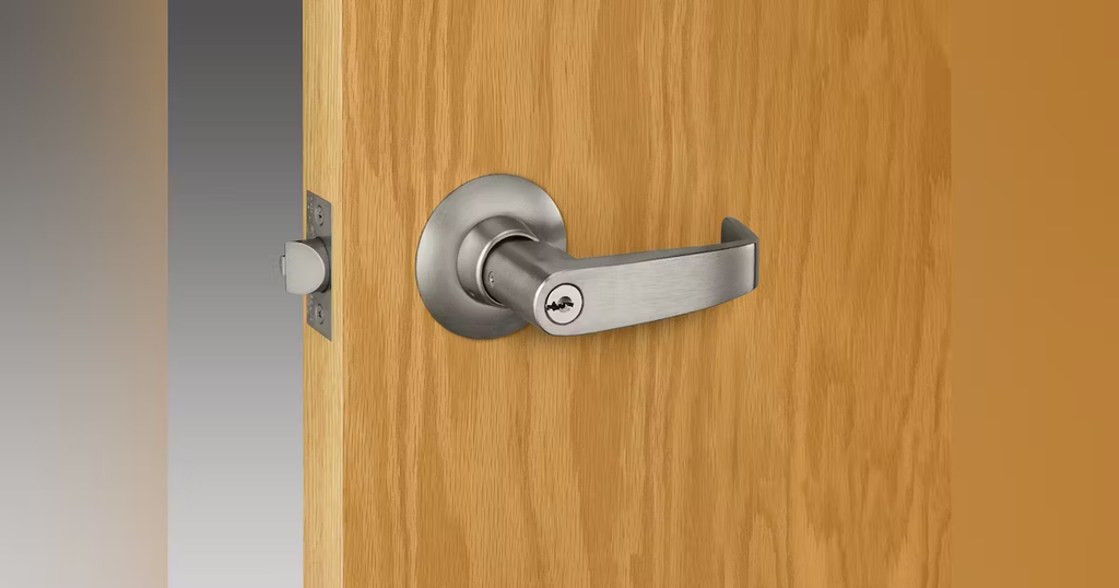 Schlage F-Series Door Lever Mul-T-Lock Security Lock Cylinder 