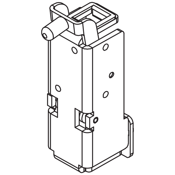 Glass Trimmer Operating Rod 26mm Assembly Side-Mounted Knapsack